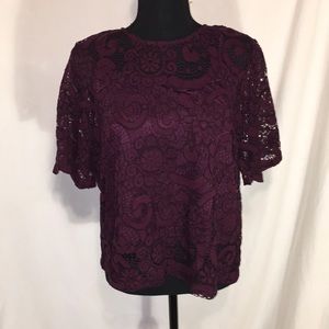 Nanette Lapore Lace Blouse